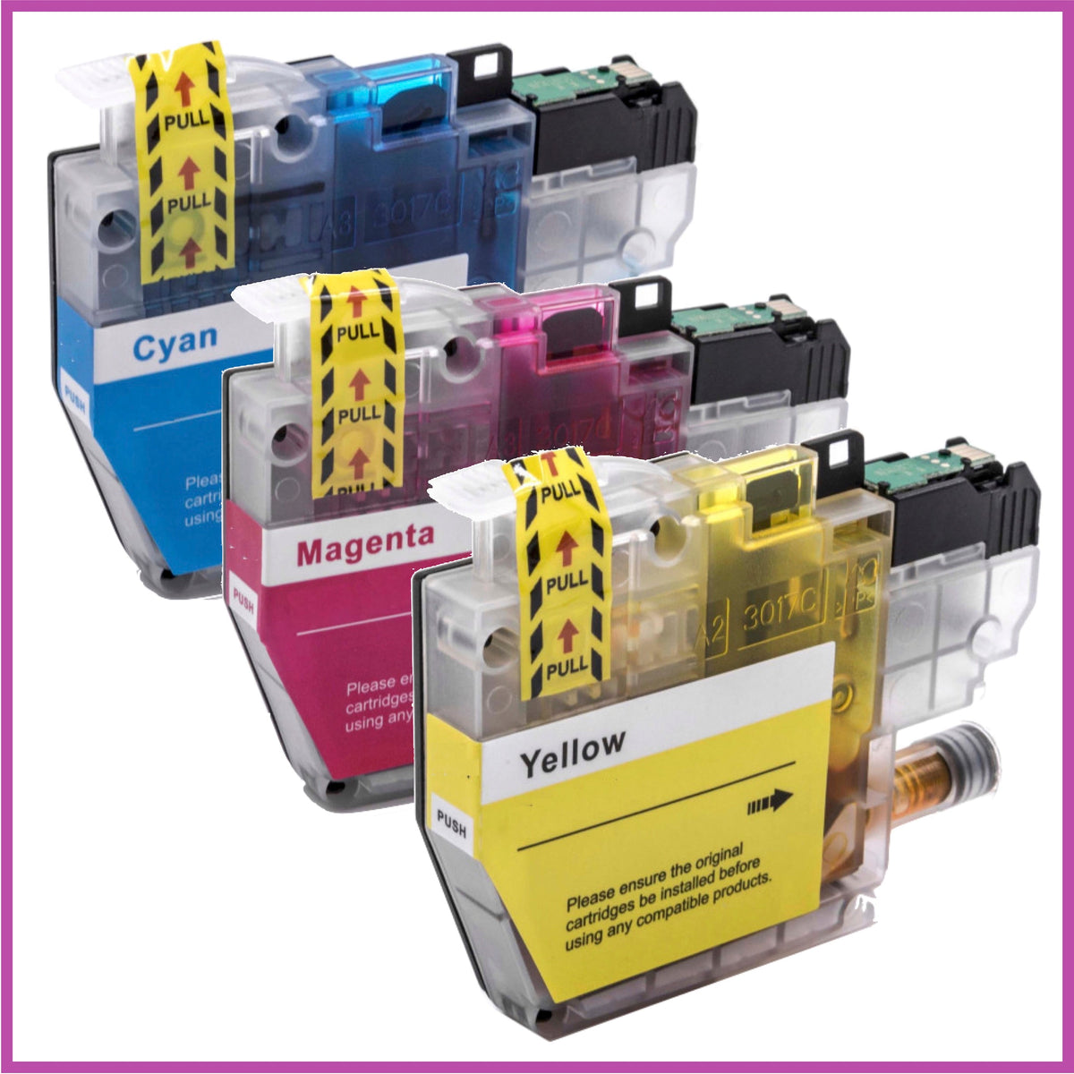 Brother Tintenpatronen LC-3211 Value Pack | Schwarz, Cyan, Magenta, Gelb | Originalqualität