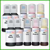 Compatible Ink Bottles for 102 Epson EcoTank (127/70ml)