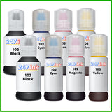 Compatible Ink Bottles for 102 Epson EcoTank (127/70ml)