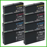 Compatible Epson 7025 Ink Cartridges (Eiffel Tower)