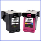 Remanufactured HP 304XL High Capacity Ink Cartridges (Compatible Replacement)
