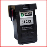 Remanufactured Canon 512 / 513 High Capacity Ink Cartridges (Compatible Replacement 510 / 511)