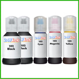 Compatible Ink Bottles for 102 Epson EcoTank (127/70ml)