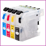 Refillable 123XL Cartridges with ARC Chips for Brother