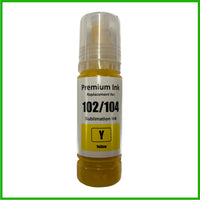 Sublimation Ink for 102 Epson EcoTank (70ml Bottles)