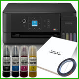 Sublimation Bundle: Epson EcoTank ET-2920 Printer + 4 x Inks + A4 Paper