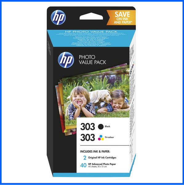 HP 303 Multipack Photo Value Pack Ink Cartridges (Original)