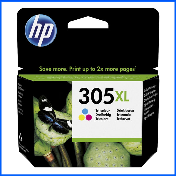 HP 305XL High Capacity Tri-colour Ink Cartridge (Original)