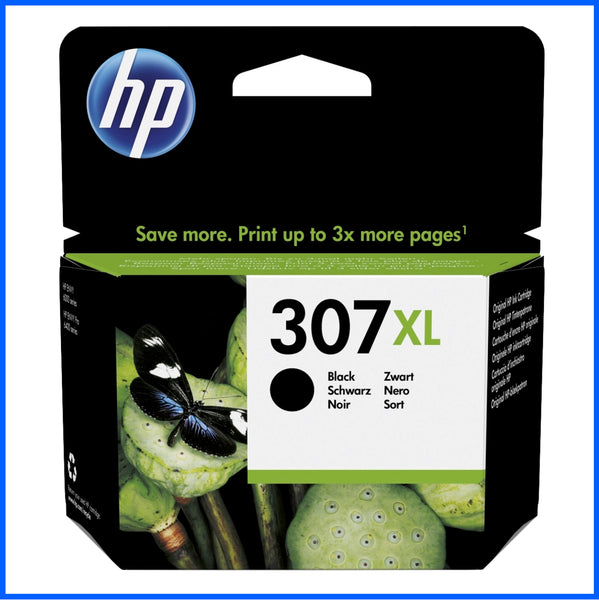 HP 307XL High Capacity Black Ink Cartridge (Original)