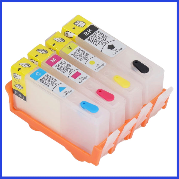 Refillable 364 Cartridges for HP DeskJet & Photosmart – 247.ink