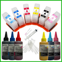 Sublimation Starter Kit - 378XL Cartridges with ARC Chip & Ink for Epson Expression Photo