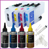 Refill Starter Kit - 426XL Cartridges with Ink for Brother Printers