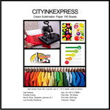 City Ink Express Sublimation Paper Cream A4 100GSM (100 Sheets)