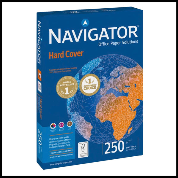 Navigator Hard Cover Paper A4 250gsm (125 Sheets)