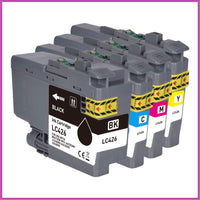 Compatible Brother 426 Multipack Ink Cartridges BK/C/M/Y (Paper Boats)