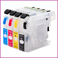 Refillable 223XL Cartridges with ARC Chips for Brother