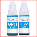 Compatible Ink Bottles for GI-51 Canon Pixma (135/70ml)