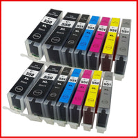 Compatible Canon 550XL / 551XL Ink Cartridges