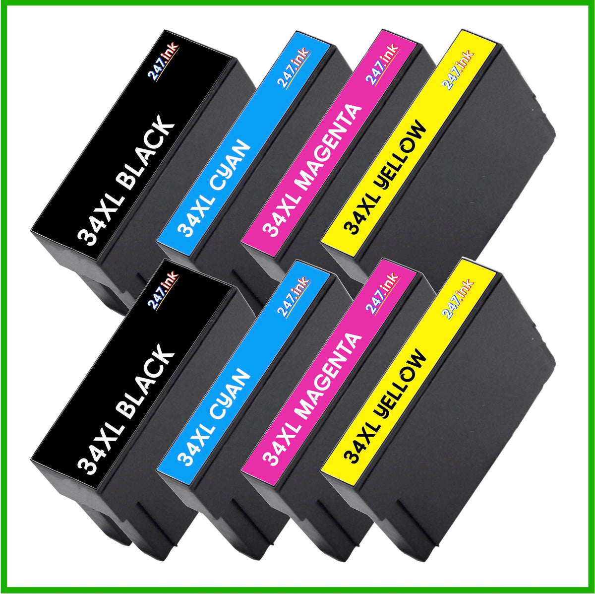 Compatible Epson 34XL Ink Cartridges (Golf Ball) – 247.ink