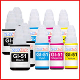 Compatible Ink Bottles for GI-51 Canon Pixma (135/70ml)