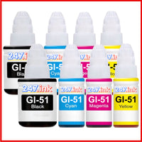 Compatible Ink Bottles for GI-51 Canon Pixma (135/70ml)