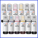 Compatible Ink Bottles for 114 Epson EcoTank (70ml)