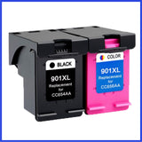 Remanufactured HP 901XL High Capacity Ink Cartridges (Compatible Replacement)