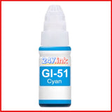 Compatible Ink Bottles for GI-51 Canon Pixma (135/70ml)