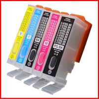 Refillable 570XL & 571XL Cartridges with ARC Chips for Canon Pixma