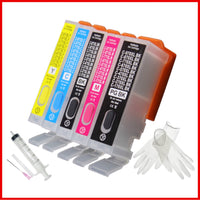 Refillable 570XL & 571XL Cartridges with ARC Chips for Canon Pixma