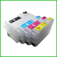 Refillable 27XL Cartridges with ARC Chips for Epson Workforce