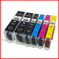 Compatible Canon 550XL / 551XL Ink Cartridges